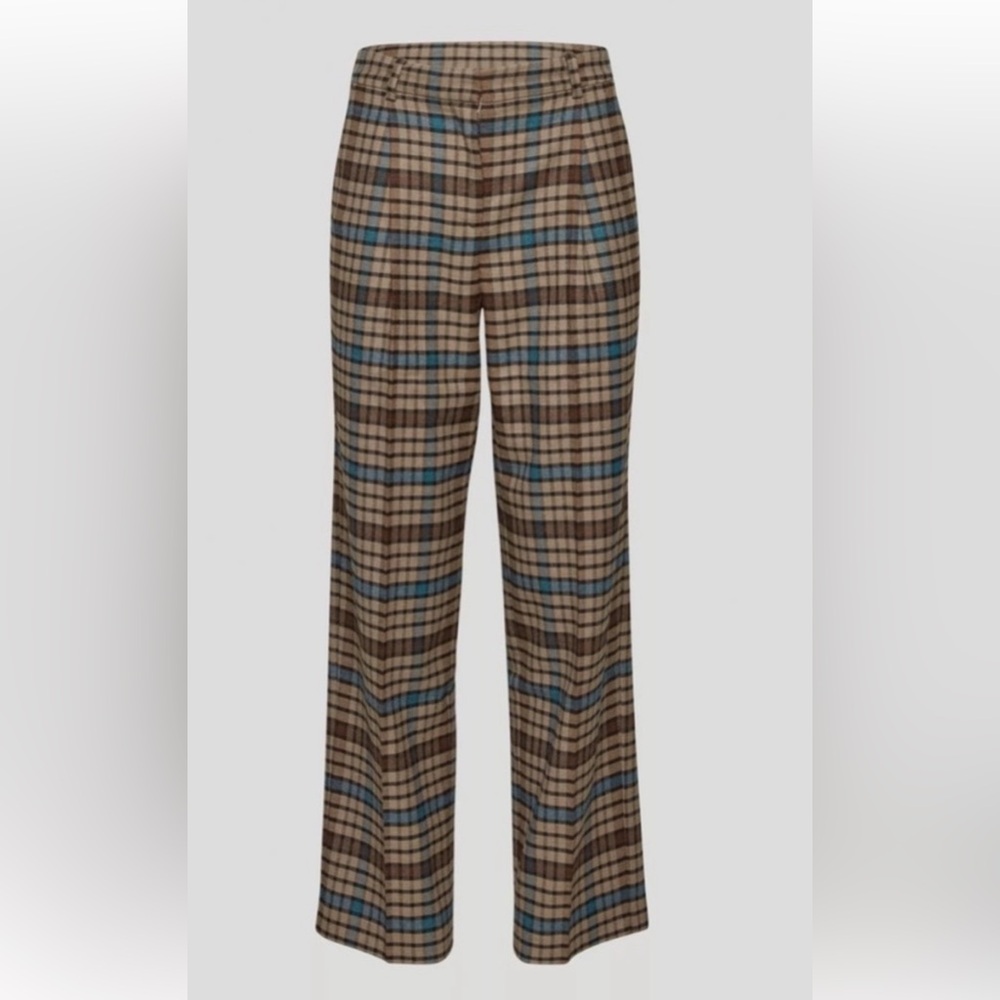 NWOT BABATON Plaid Print Pants